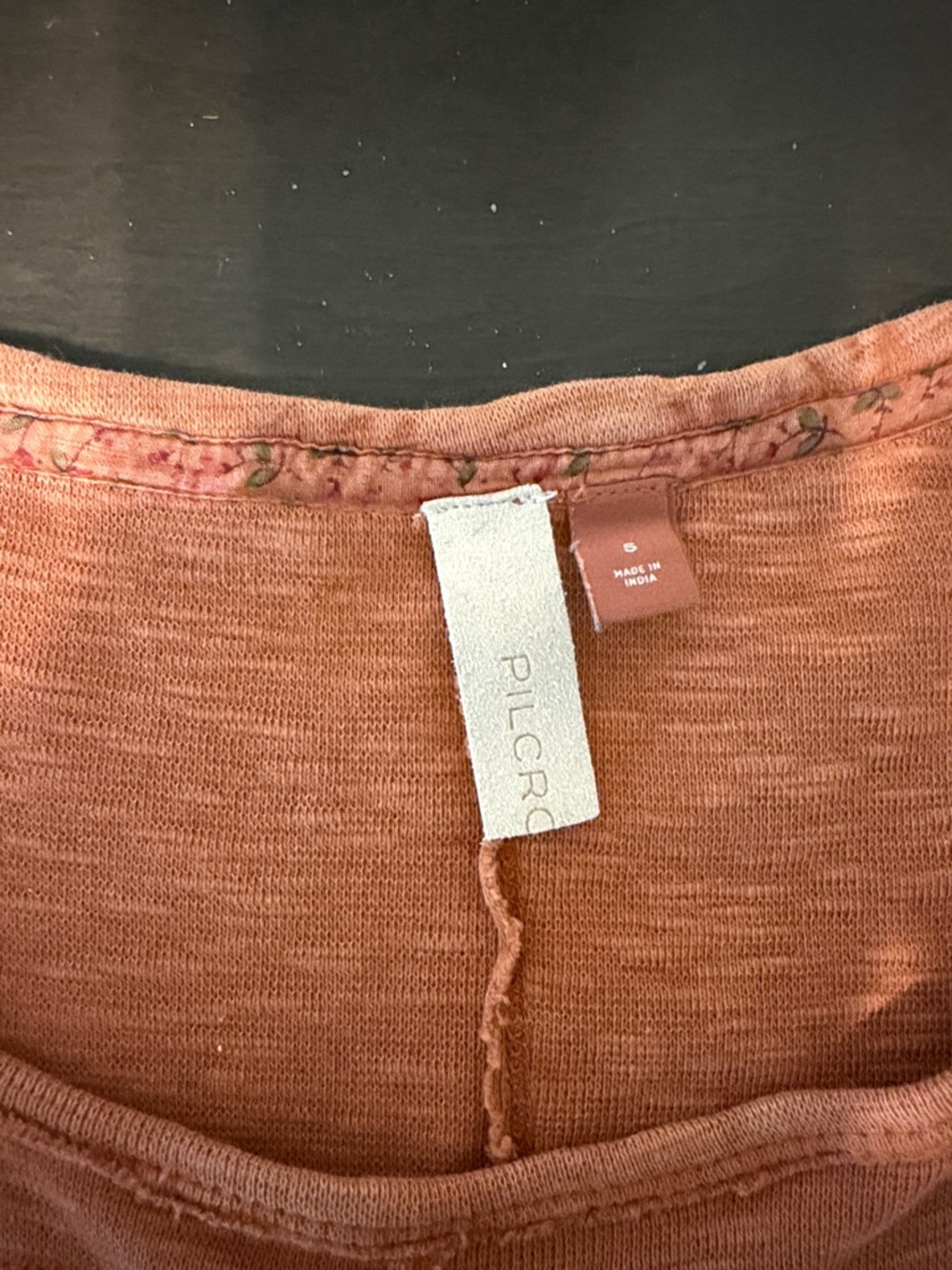 Pilcro Rust-Toned Knit Long Sleeve Top - Picture 2 of 10